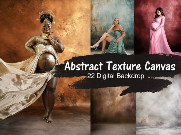 Abstract Texture Canvas Fine Art Grunge Studio Portrait Digital Backdrops