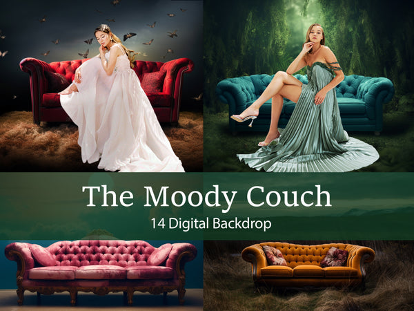 The Moody Couch Dramatic Landscape Scenes Digital Backdrops